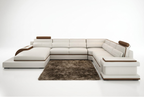 Nowoczesny Żywy krajobraz Narożnikowa kanapa Sofa Couch Podkładka Zestaw narożny 2-częściowy.