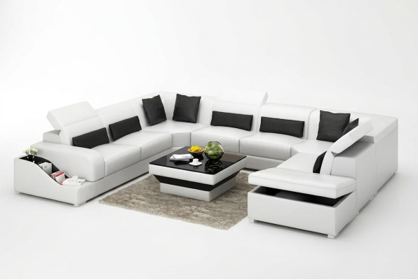 Luksusowy salon Meble Kanapa Sofa Ustaw Design Kanapy w zestawie.