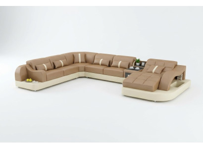 Designerska sofa kompletna Ustawić Podkładkę Narożnikową kanapa kanapa narożna kredens