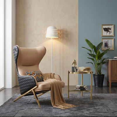 Fotel Designer Fotel TapicerkaFotel Modern Deco Relaks LeatherFotel Luxury