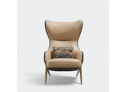 Fotel Designer Fotel TapicerkaFotel Modern Deco Relaks LeatherFotel Luxury