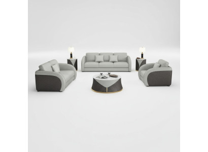 Ekskluzywne Designerskie Meble 32 miejsce do siedzenia Sofa Podkładka Ustawić 2-częściowa. Żywy krajobraz