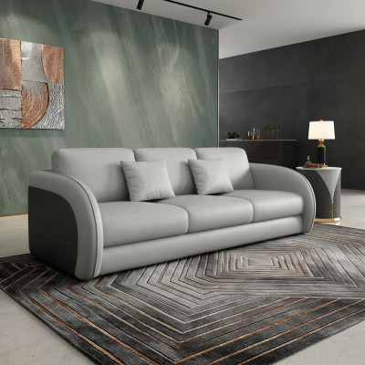 Sofa trzyosobowa Italian Meble Style 3 miejsce do siedzenia Nowoczesna sofa Sofa skórzana
