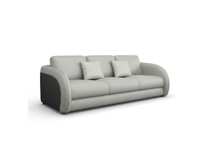 Sofa trzyosobowa Italian Meble Style 3 miejsce do siedzenia Nowoczesna sofa Sofa skórzana