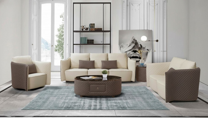 Designerska Sofa Skórzana Kanapa Podkładka Ustawić Sofę 321 miejsce siedzące Klasyczne Kanapy Nowość