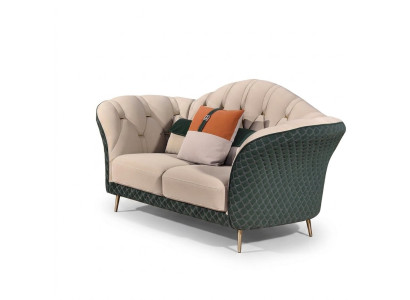 Sofa Trzyosobowa Meble W Stylu Włoskim 3 miejsce do siedzenia Nowoczesna Sofa Skórzana Sofa Kanapa