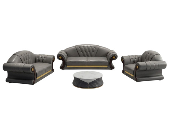 Chesterfield Zestaw sofowy Podkładka Couch Siedziba Obcios 2-częściowy. Zestaw 3+2 miejsce siedzące Nowe
