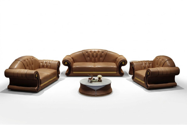 Chesterfield Sofa Kanapa Podkładka Kanapa 3-osobowa Kanapa Dekoracja Podkładka Skóra Nowość
