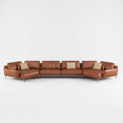 Narożnikowa kanapa Meble Włoskie Sofa do Salonu Podkładka Luksusowa Sofa Zestaw narożny
