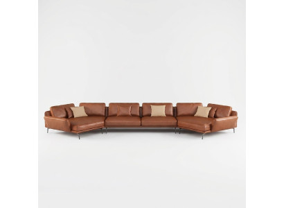Narożnikowa kanapa Meble Włoskie Sofa do Salonu Podkładka Luksusowa Sofa Zestaw narożny