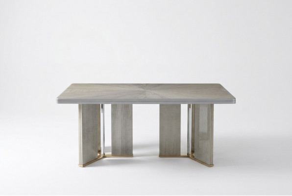 Luksusowe stoły do ​​jadalni Tabela Design jadalnia 200x100cm Drewno Meble Designer