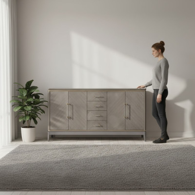 Noble Kredens Design Style Meble Kredens do salonu Luksusowy kredens