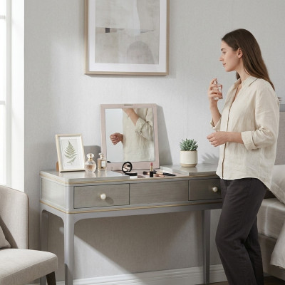 Designerskie Konsole Toaletka Kosmetyki Tabela Deco Lustro Kredens Fryzjer