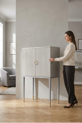 Design Kredens Salon Kredens Szafa Kredens Szafka Wysoka Luksusowe Meble Nowe