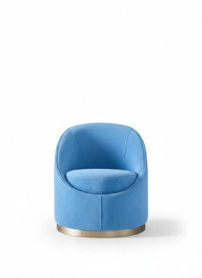 Blauer Design Hotel Lounge Club Fotel Podkładka Krzesła Pokój dzienny