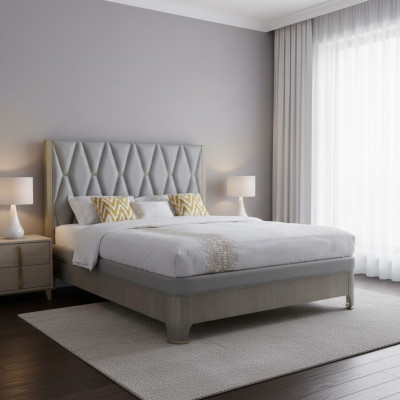 Meble w stylu amerykańskim Luksusowy projekt łóżek hotelowych Sypialnia Łóżko