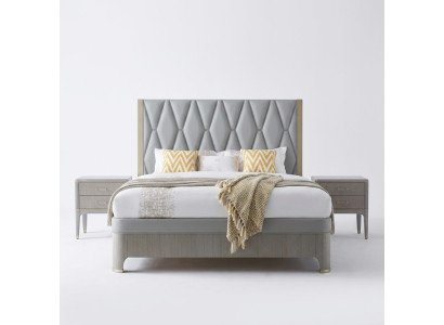 Zestaw Sypialnia Łóżko Stolik nocny Design Modern Luxury bed Grupa