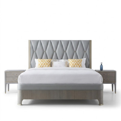 Sypialnia Luxury Łóżko Design Drewno Łóżko łóżka 180x200cm