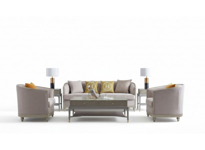 Luksusowy zestaw mebli sofowy Sofa do salonu Sofa Zestaw podkładek Kompletny