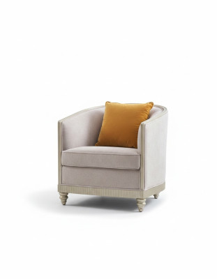Fotel Jednomiejscowy Royal Krzesło Throne Podkładka Lounge Krzesła Sofa Hotel