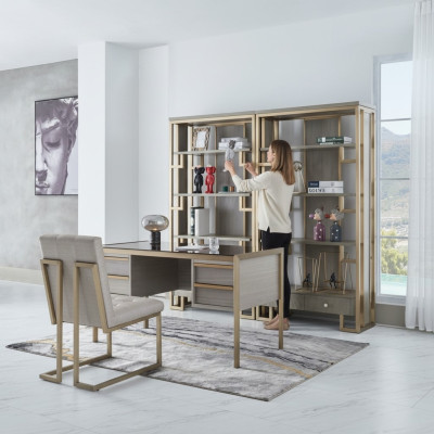 Wysokiej jakości designerskie meble biurowe styl Meble Tabela Fotel Galota 4 sztuki.