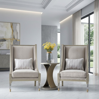 Luksusowy salon hotel meble meble w stylu Dubaju 3 sztuki. Ustaw Ustawić