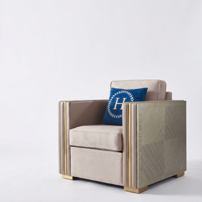 Luksusowy Fotel Meble Pokój Dzienny Sofa Jednoosobowa Sofa Lounge Club Hotel