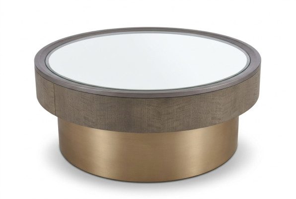 Okrągły design stolik kawowy Szkło okrągły stolik boczny stoły Okrągły sofa