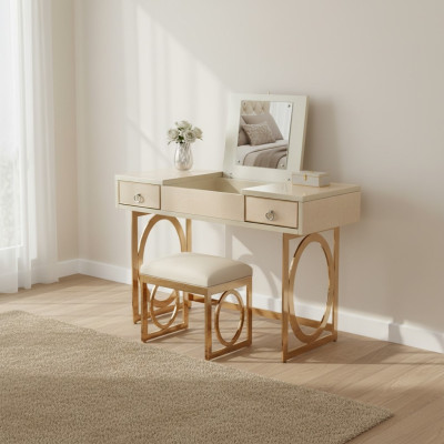 Toaletka Designer Konsole Kosmetyki Tabela Deco Lustro Kredens Fryzjer