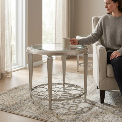 Stolik szklany Stolik Design Luxury Meble Stoliki gazetowe Stoliki boczne Tabela