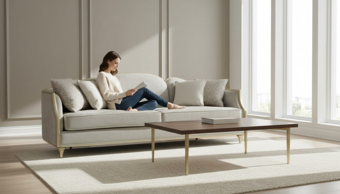 Design Meble Sofa Coch 3 miejsce do siedzenia Podkładka Sofy Salon Kanapy