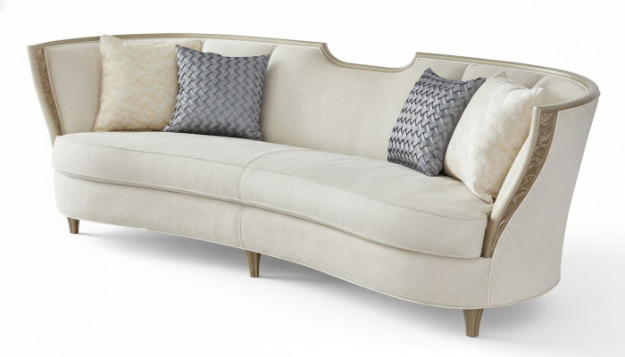 Designerska sofa Zestaw sofowy 3+1 miejsce do siedzenia Meble tapicerowane Nowoczesna sofa Fotel