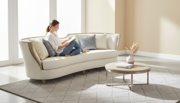 Luksusowa sofa xxl Podkładka 4-osobowa Podkładka kanapy sofy włókiennicze designerskie