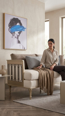 Meble tapicerowane designerska sofa Zestaw sofowy 311 nowoczesna sofa do salonu