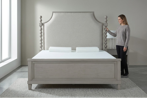 Łóżko Podwójne 180x200cm Royal Łóżko Sypialnia łóżka Drewno Luxury Meble
