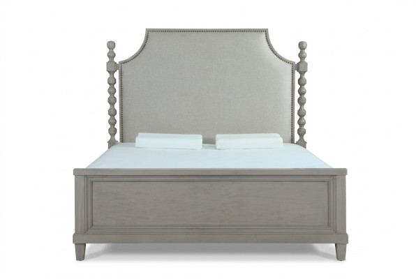 Łóżko Podwójne 180x200cm Royal Łóżko Sypialnia łóżka Drewno Luxury Meble