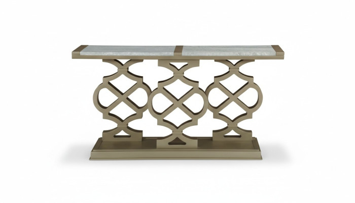 Stół konsolowy Design Drewno Tabela konsola Stoły konsolowe Luxury Tabela