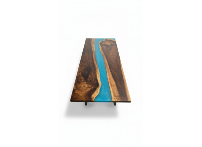 stoły Stół obiadowy Design Tabela Modern Sea River Meble stoły Epoksydowe