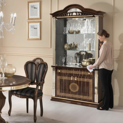Gablota Szafa Witryny Salonowe Szafki Design Włoskie Meble Nowe