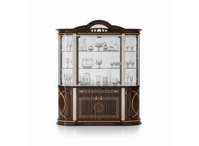 Włoskie Meble Gablota xxl Szafa prezentuje Show Szafki Design Living Room