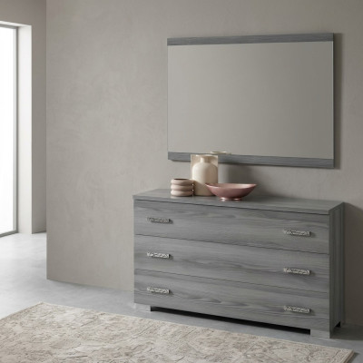 Kredens Lustro Design Meble konsola Drewno Szafa Szafa Kredens