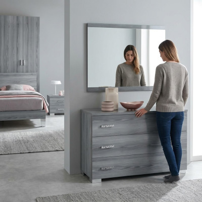 Komody Szafa z Lustro Design Meble Luxury Meble Szafa 2-częściowa. Ustaw nowy