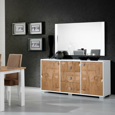 Kredens Design Kredens 100*50 Luksusowe Drewno Komody Szafa Salon Szafki