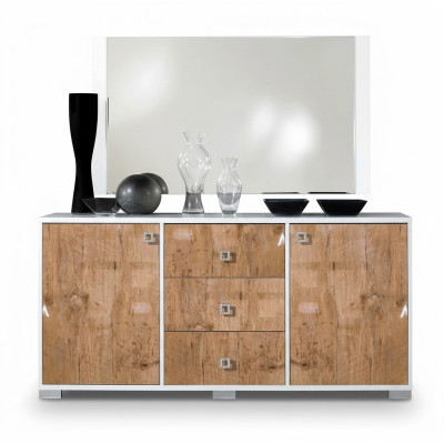 Kredens Design Kredens 100*50 Luksusowe Drewno Komody Szafa Salon Szafki