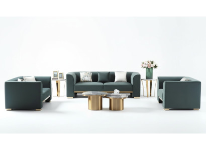 Zestaw sofowy 3+2+1 miejsce do siedzenia Zestaw Design Sofy Podkładka Kanapy Modern Couch Meble