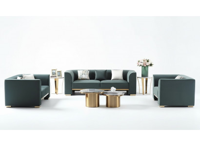 Zestaw sofowy 3+2+1 miejsce do siedzenia Zestaw Design Sofy Podkładka Kanapy Modern Couch Meble