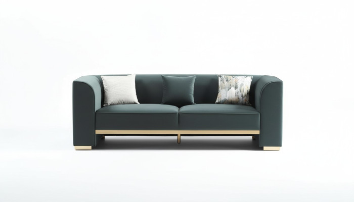 Sofa trzyosobowa duża xxl Podkładka Design Sofa Nowoczesna 3-osobowa Siedziba Sofy Pokój Meble