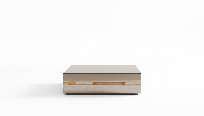 Designerski Nowoczesny stolik kawowy Stolik Sofa Marmur Tabela Szkło Stolik Kawowy Nowość