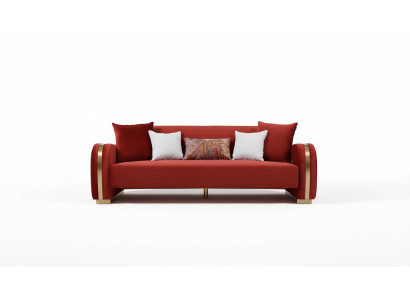 Sofa Trzyosobowa Podkładka Design Sofa Sofa 3-osobowa Siedziba Sofy Włókiennicze Design Sofa Meble Nowość