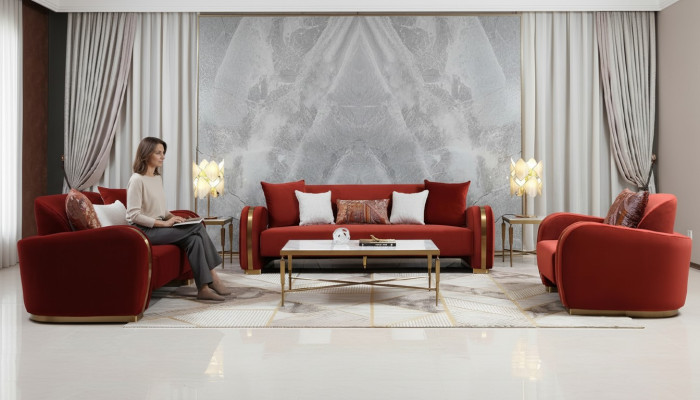 Stal nierdzewna Luxury Living Room Stolik kawowy Design stoły Style Meble Prostokątne